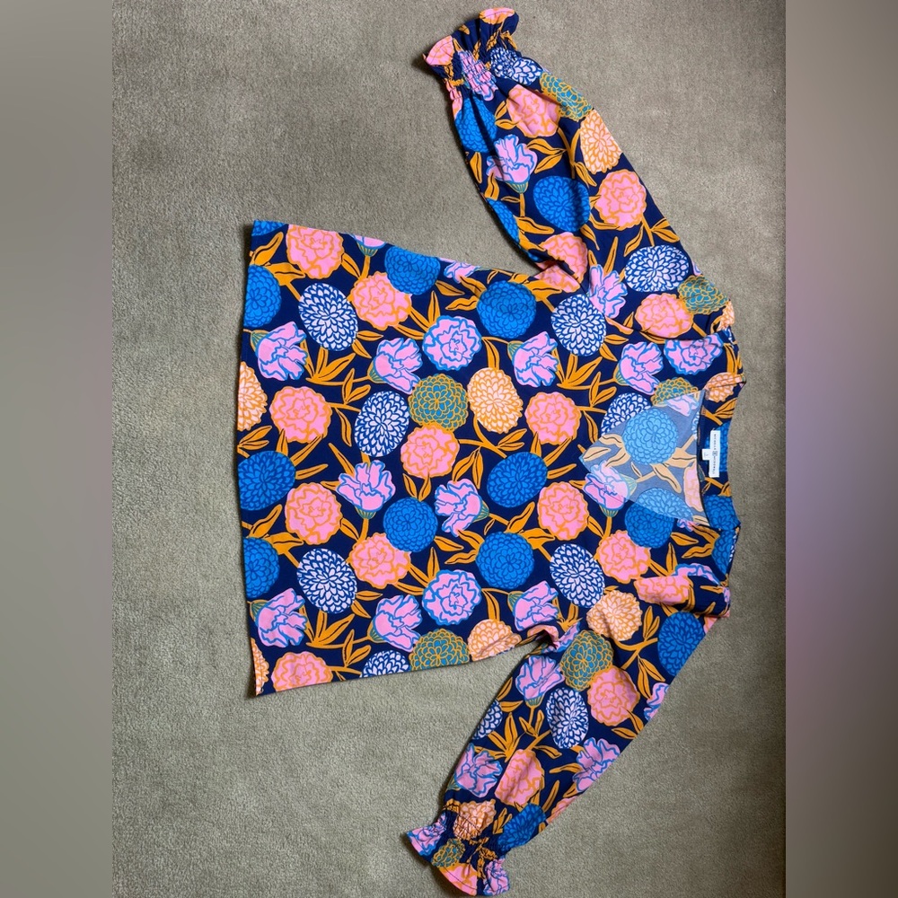 Floral Print Women's Blouse